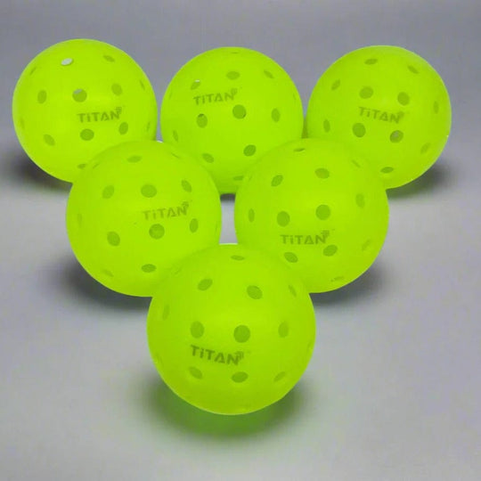 Titan T40 Outdoor Pickleballs – 50 Pack