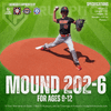 Image of True Pitch 202-6 Little League Baseball Portable Pitching Mound