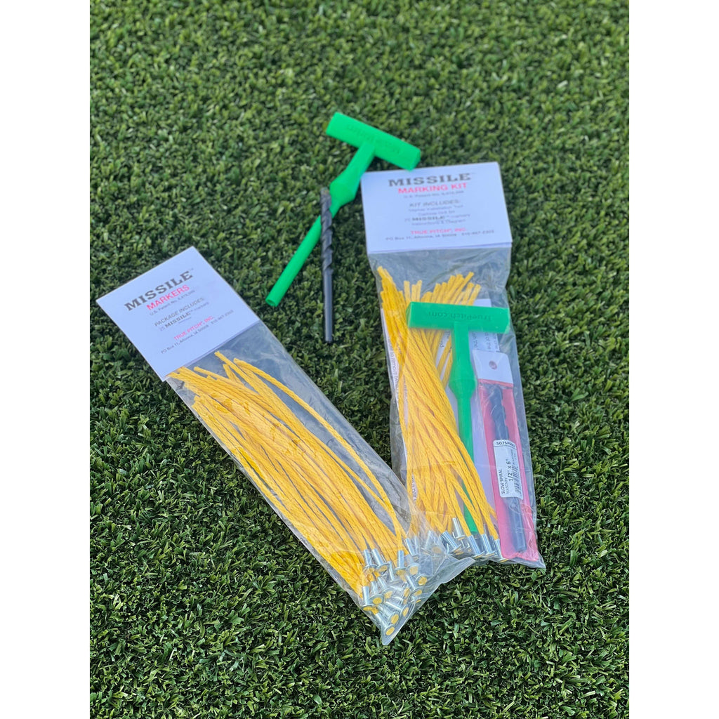 Marking Powder Baseball True Pitch Missile Markers | Baseball Field Marking Kit | Pro Sports Equip