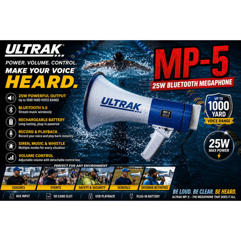 ULTRAK MP-5 Bluetooth Megaphone