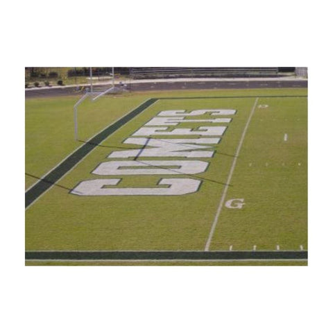 US Specialty Coatings Football Field END ZONE LETTERS