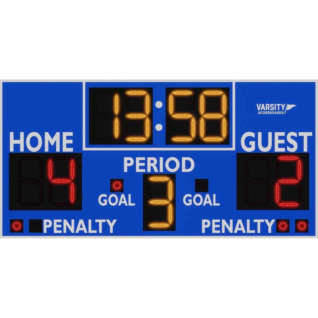 Scoreboard Size Indoor Soccer Scoreboards LED Displays For Indoor Sports | LED Synergy
