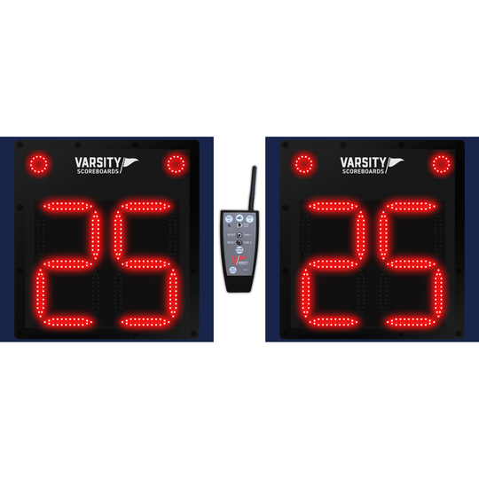 Varsity Scoreboards 2210SA Basketball Shot Clocks with Wireless Controller