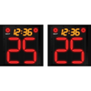 Image of Varsity Scoreboards 2212 Basketball Shot Clocks (Pair) w/ 4" Game Time Display
