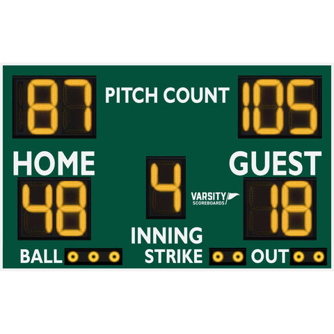 Varsity Scoreboards 3313 Baseball/Softball Scoreboard