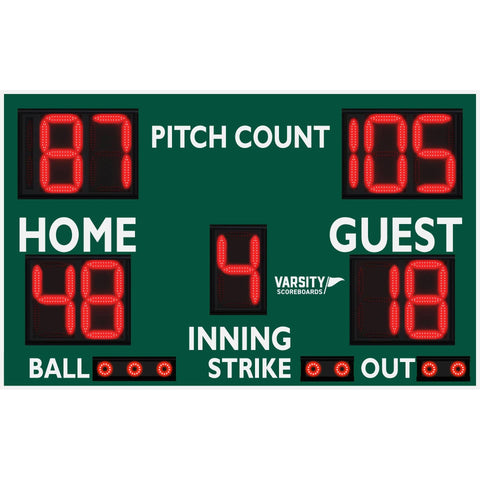 Varsity Scoreboards 3313 Baseball/Softball Scoreboard