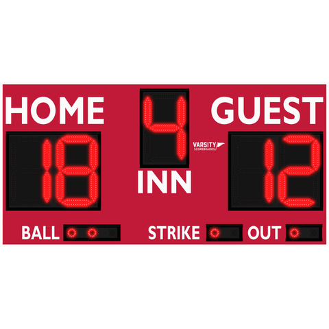 Varsity Scoreboards 3314-20D Baseball/Softball Scoreboard