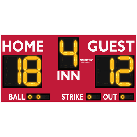 Varsity Scoreboards 3314-20D Baseball/Softball Scoreboard
