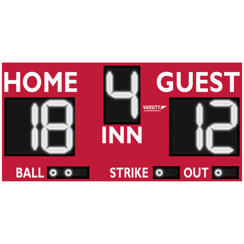 Varsity Scoreboards 3314-20D Baseball/Softball Scoreboard