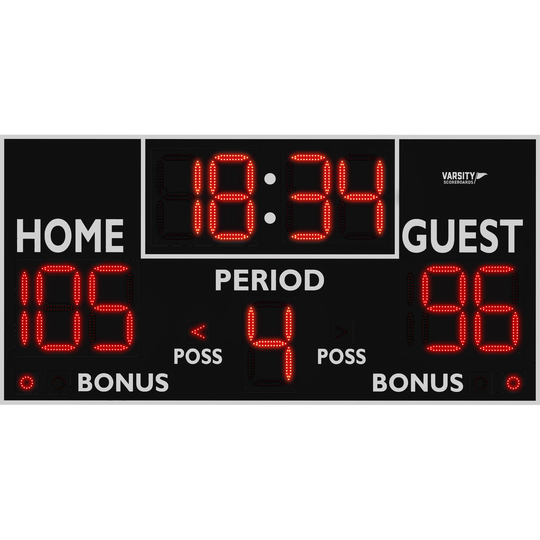 Varsity Scoreboards 3432 Outdoor Multi-Sport Scoreboard