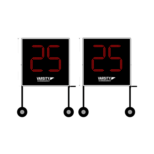 Varsity Scoreboards 7400 Delay-of-Game Clocks w/ Rolling Legs