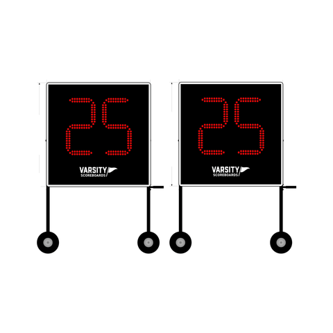 Varsity Scoreboards 7400 Delay-of-Game Clocks w/ Rolling Legs