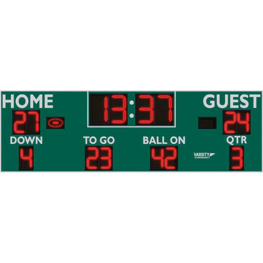 Varsity Scoreboards 7452 Football Scoreboard 16′ x 5′ x 8″