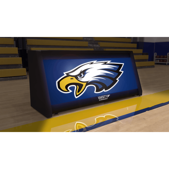 Varsity Scoreboards Backlit Scorer's Table 4410-BL (3-Seat)