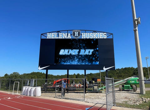 Varsity Scoreboards Outdoor LED Video Display Boards (12'x6')