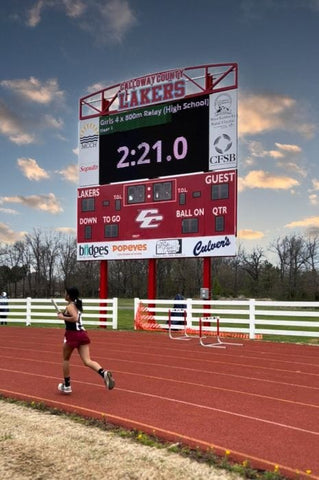 Varsity Scoreboards Outdoor LED Video Display Boards (12'x6')