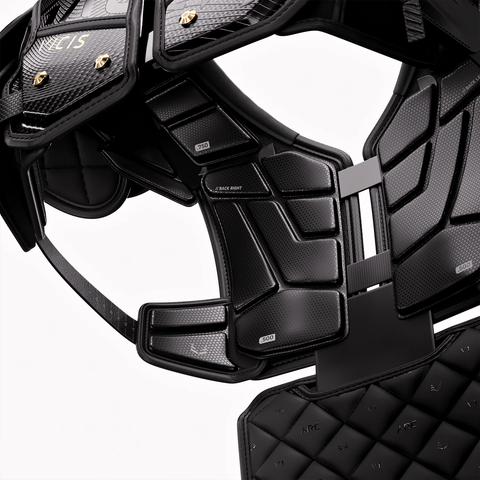 Vicis ARC_V1 Elite Football Shoulder Pads with Attached Back Pad - Trench