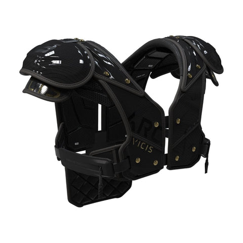 Vicis ARC_V1 Elite Shoulder Pads with Attached Back Pad- All Purpose