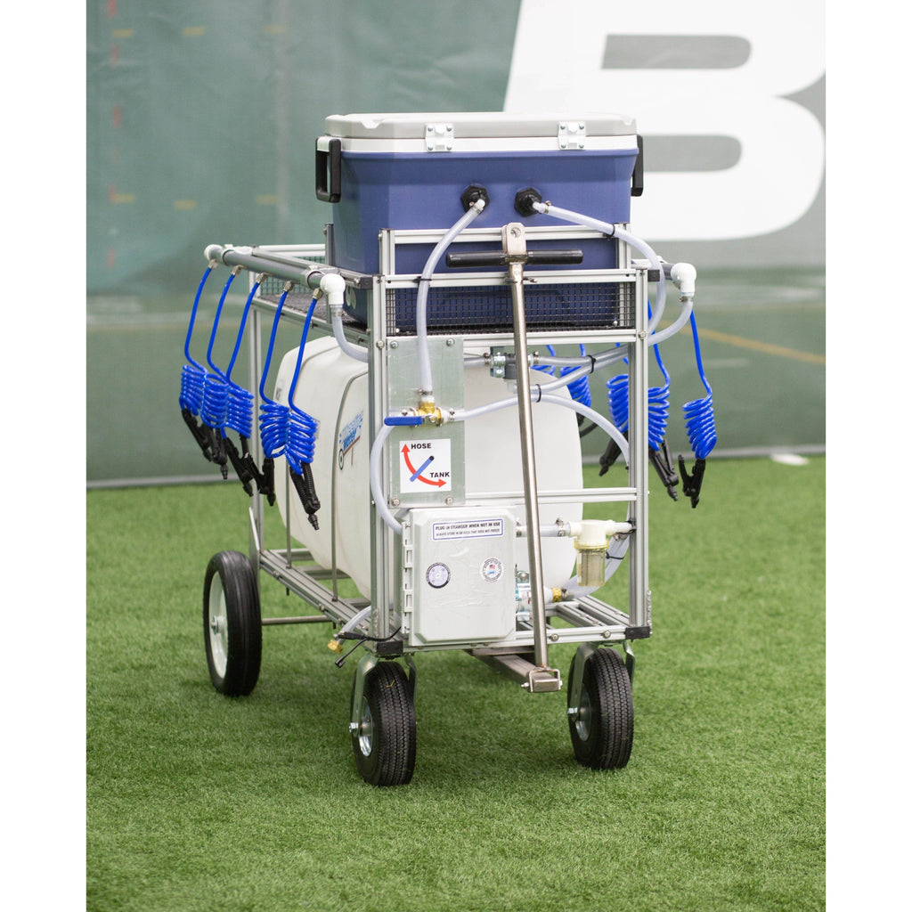 Water Rides Cart Wheelin Water WTH50 Team Manager (50 GALLON) Water Hydration Cart – Pro ...