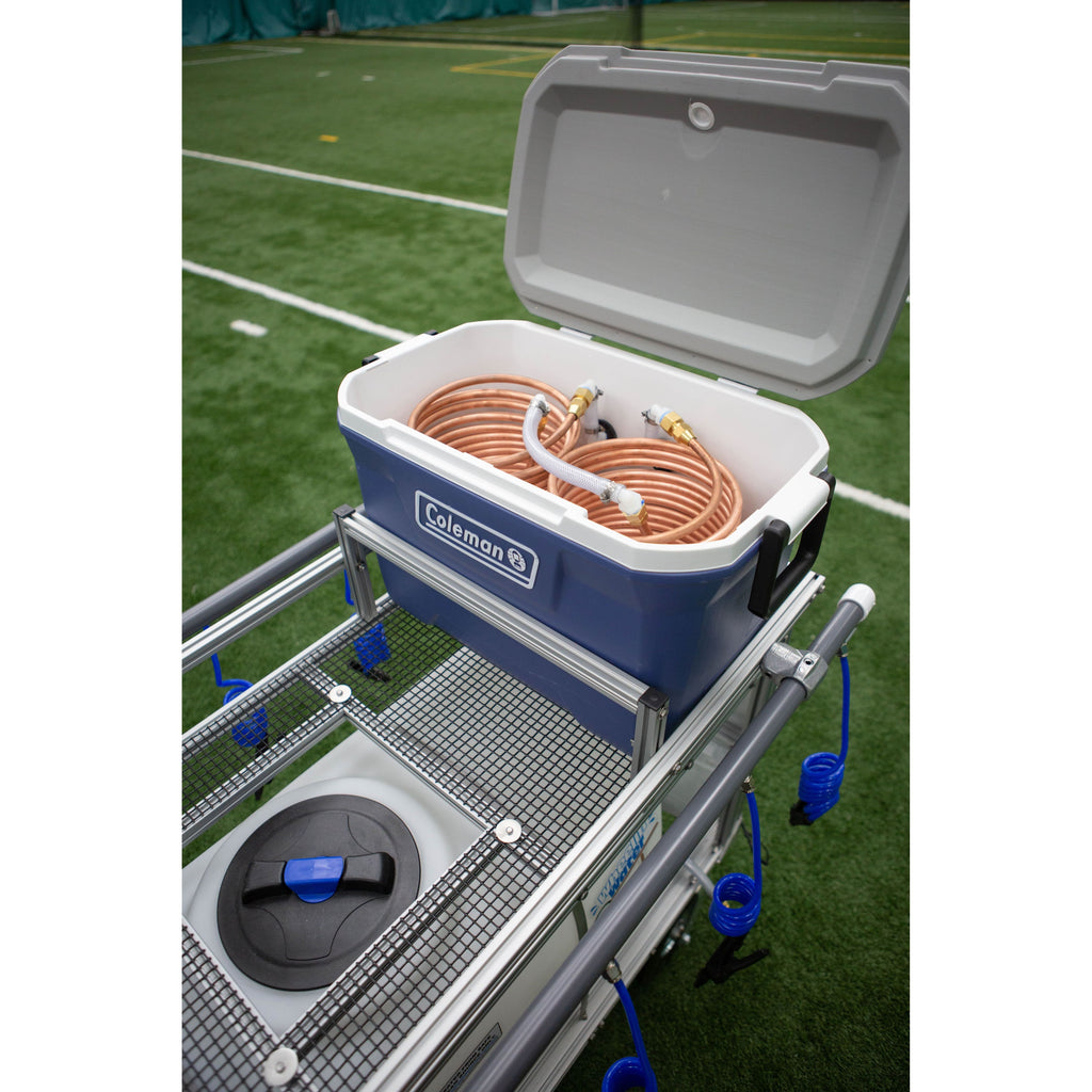 Water Rides Cart Wheelin Water WTH50 Team Manager (50 GALLON) Water Hydration Cart – Pro ...