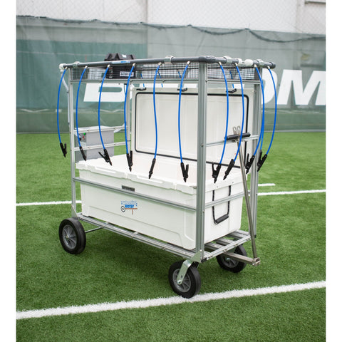 Wheelin Water WTM51-10 Team Cooler 51  (51 GALLON COOLER) Water Hydration Cart