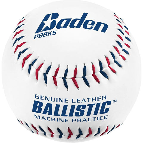 Baden Ballistic Leather Kevlar Seam Baseball PBBKS (Dozen)