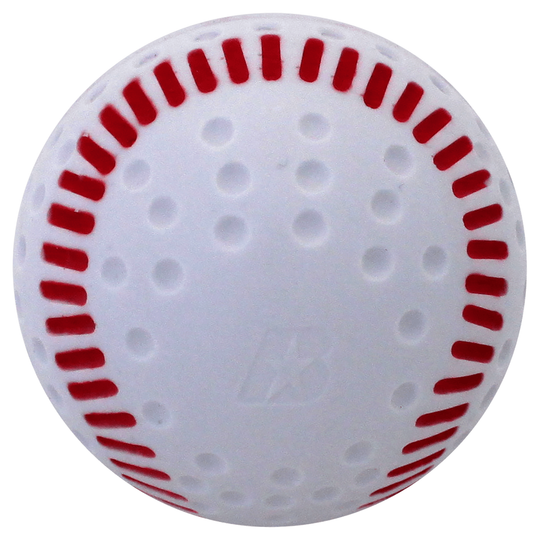 Sports Attack 12 Yellow Dimpled Seamed Softballs