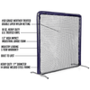 Image of Better Baseball 10x10 Bullet On Field Protective Screen PROTECTIVE10X10