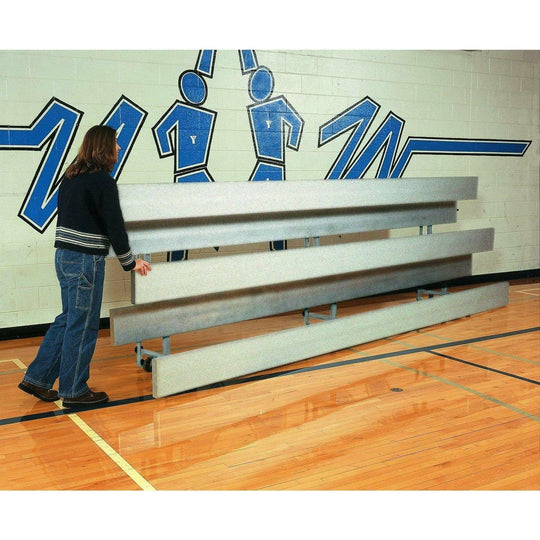 Bison 21' All Aluminum Easy Store Indoor Bleachers
