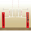 Image of Bison 3" Centerline Elite Steel Hybrid Complete Volleyball System VB2000