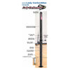 Image of Bison 3" Lady CarbonMax Composite Volleyball Standards VB30