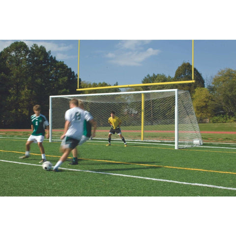Bison 4″ Round No-Tip Portable Aluminum Soccer Goals (Pair)