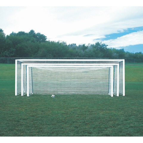 Bison 4″ Round ShootOut Value Portable Aluminum Soccer Goals (Pair)