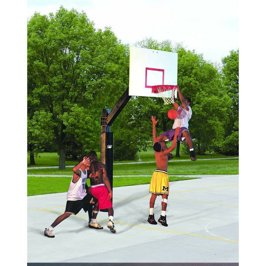 Bison 42" x 60" Steel Original Ultimate Playground Basketball Hoop BA871-BK