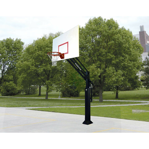 Bison 42" x 72" Steel Ultimate HangTime 6″ Adjustable Basketball Hoop PR98SXLHT