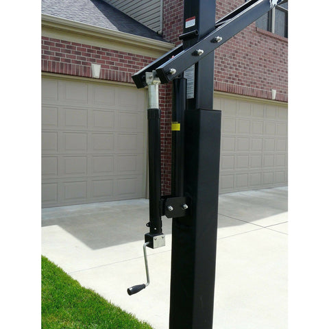 Bison 42" x 72" Steel Ultimate HangTime 6″ Adjustable Basketball Hoop PR98SXLHT