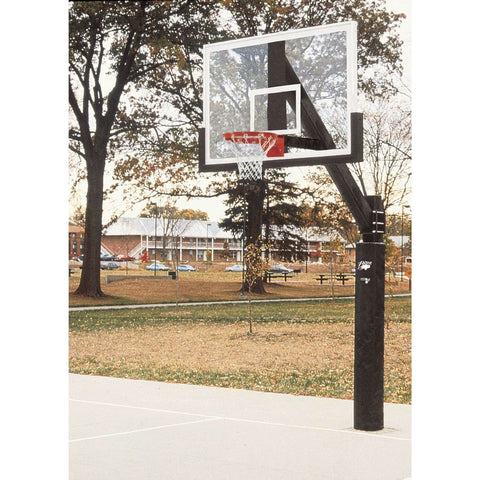 Bison Ultimate 42″ x 72″ Glass Fixed Height Basketball Hoop BA873-BK