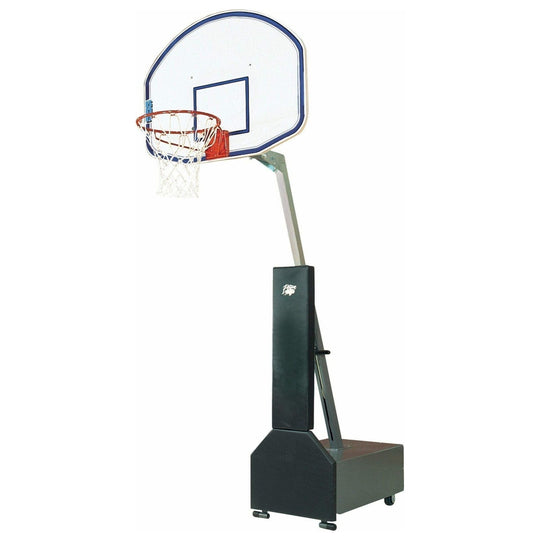 Bison Club Court Fiberglass Adjustable Portable Basketball Hoop BA832