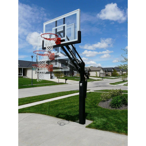 Bison HangTime 6″ Adjustable In-Ground Basketball Hoop HT6060G
