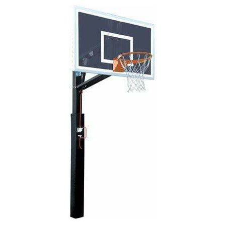 Bison Smoked Four Seasons ZipCrank 5″ Adjustable Basketball System BA9350S
