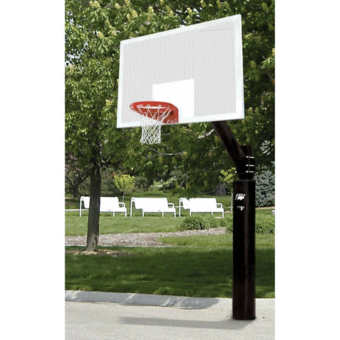 Bison Ultimate 42″ x 72″ Perforated Steel Fixed Height Basketball Hoop BA874-BK