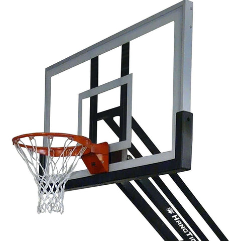 Bison Ultimate HangTime Clear 6″ Adjustable In-Ground Basketball Hoop