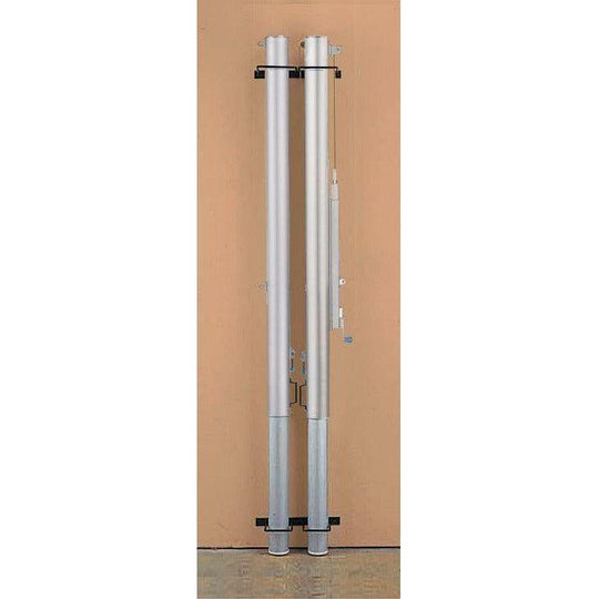 Bison Volleyball Wall Mounted Post Storage Brackets VB92