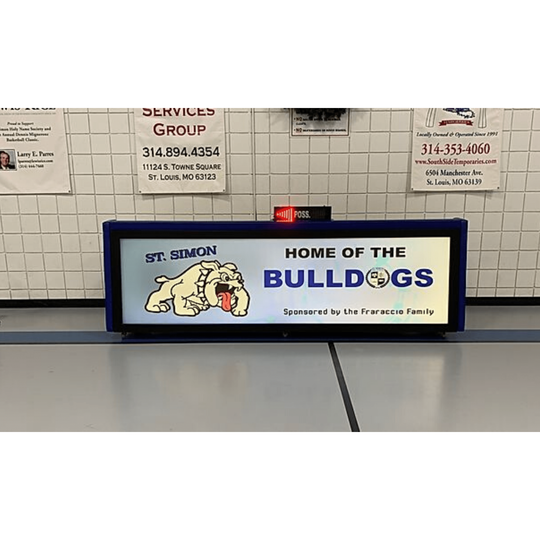 Boostr Digital Backlit Series 5ft. Backlit Scoring Table