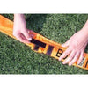 Image of Bownet 17' Women Regulation Portable Lacrosse Crease Bow-WomensCrease