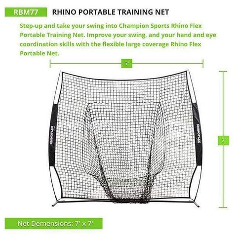 Champion Rhino Flex Portable Training Sock Net RBM77