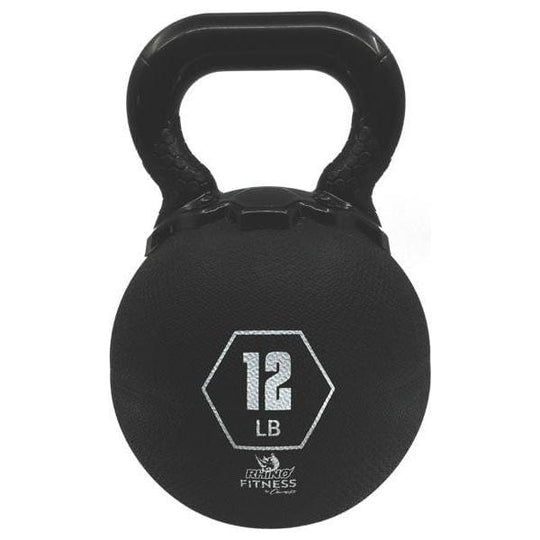 Champion Sports 12 LB Rhino Rubber Kettle Bell RKB12