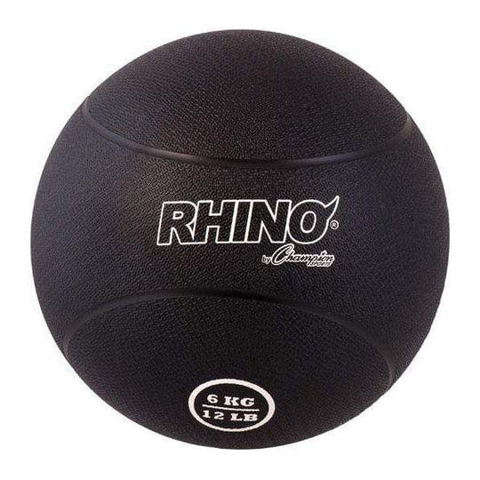 Champion Sports 12 LB Rubber Medicine Ball RMB6
