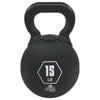 Image of Champion Sports 15 LB Rhino Rubber Kettle Bell RKB15