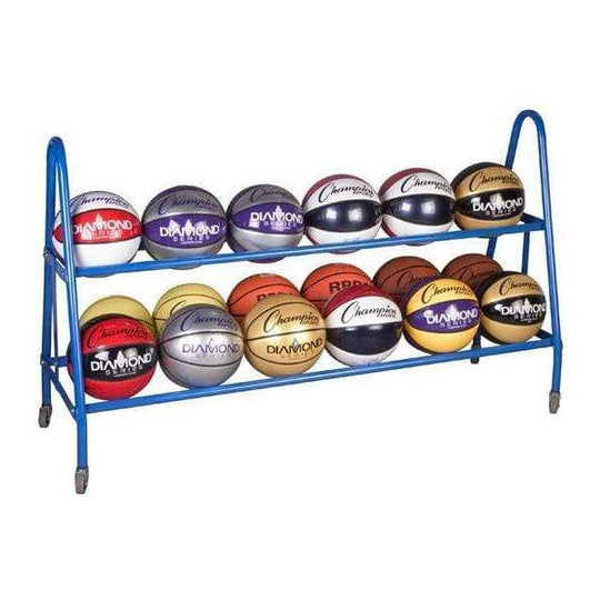 Champion Sports 18 Ball Deluxe Heavy- Duty Cart BRC18